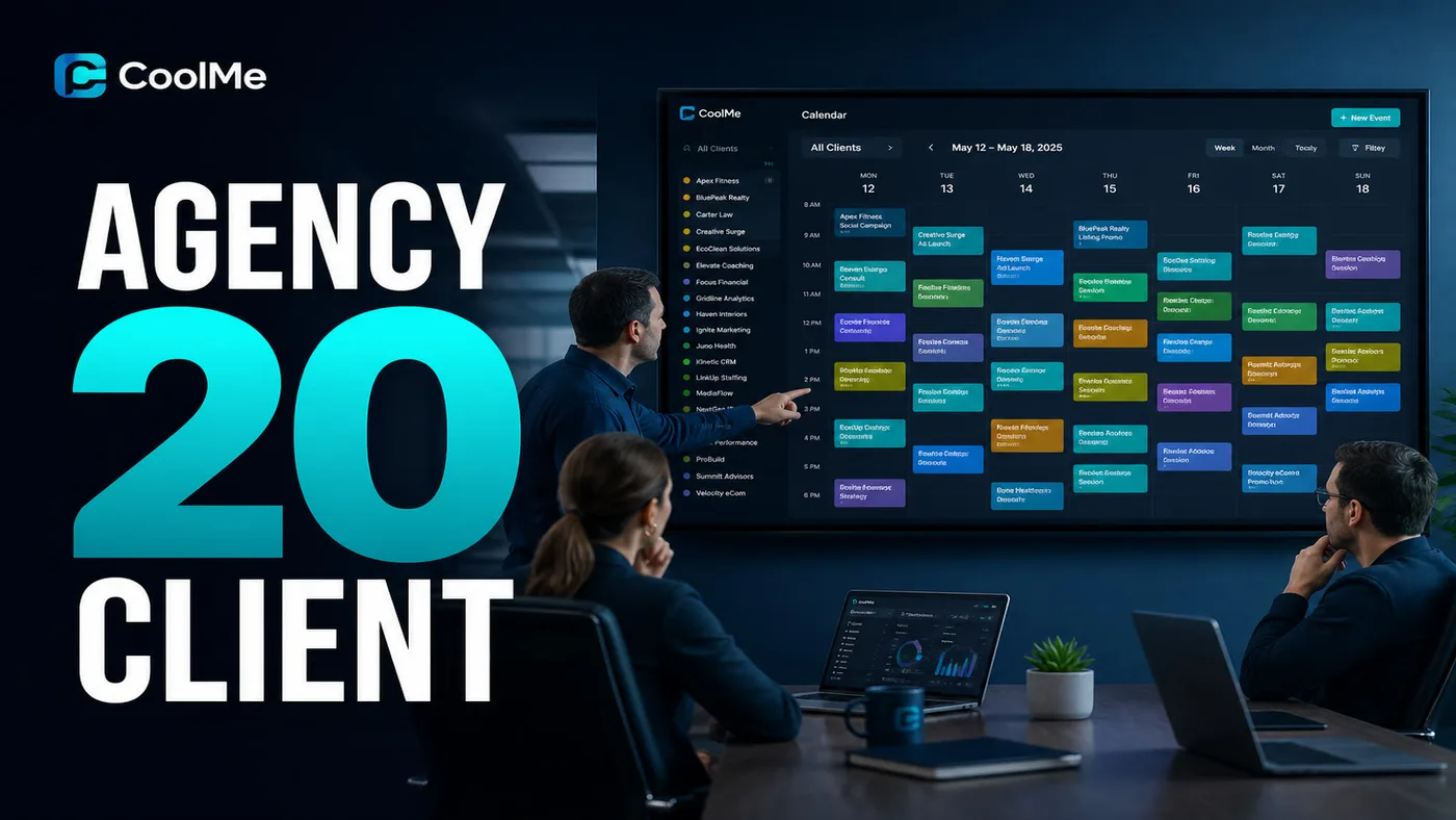 Agency: Quản 20 Client MXH Từ 1 Dashboard
