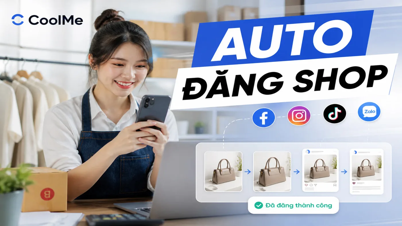 Chủ Shop: Auto Đăng Catalog + Testimonial Đa Kênh