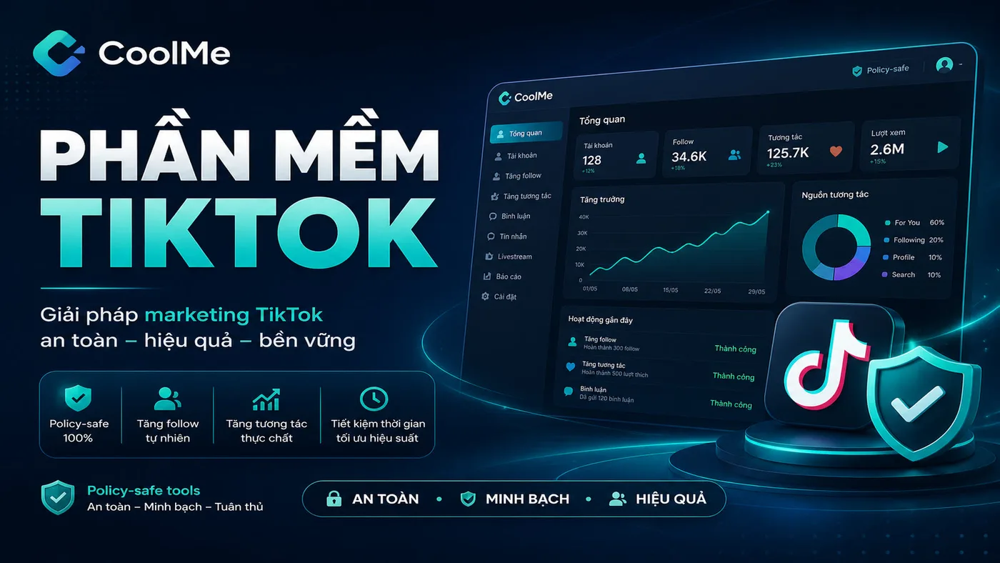 Phần Mềm / Tool TikTok Marketing: Cái Nào Hợp Chính Sách