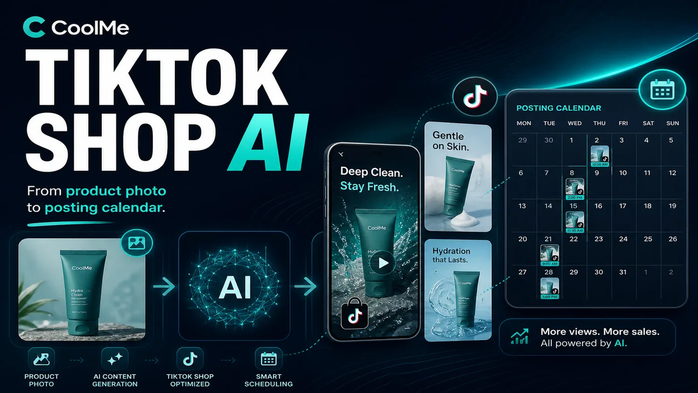 Content TikTok Shop AI: Từ Ảnh SP Đến Lịch Đăng