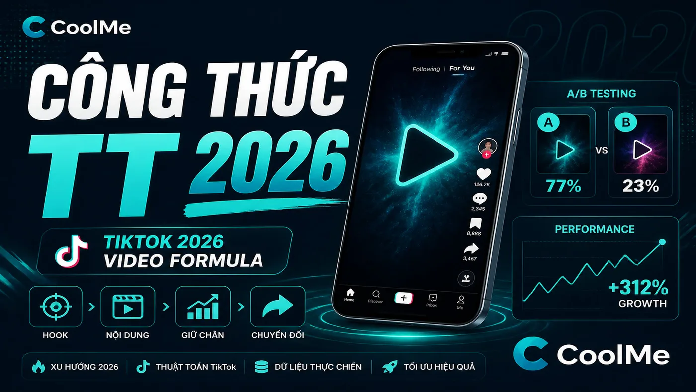 Công Thức Video TikTok 2026 + Auto A/B