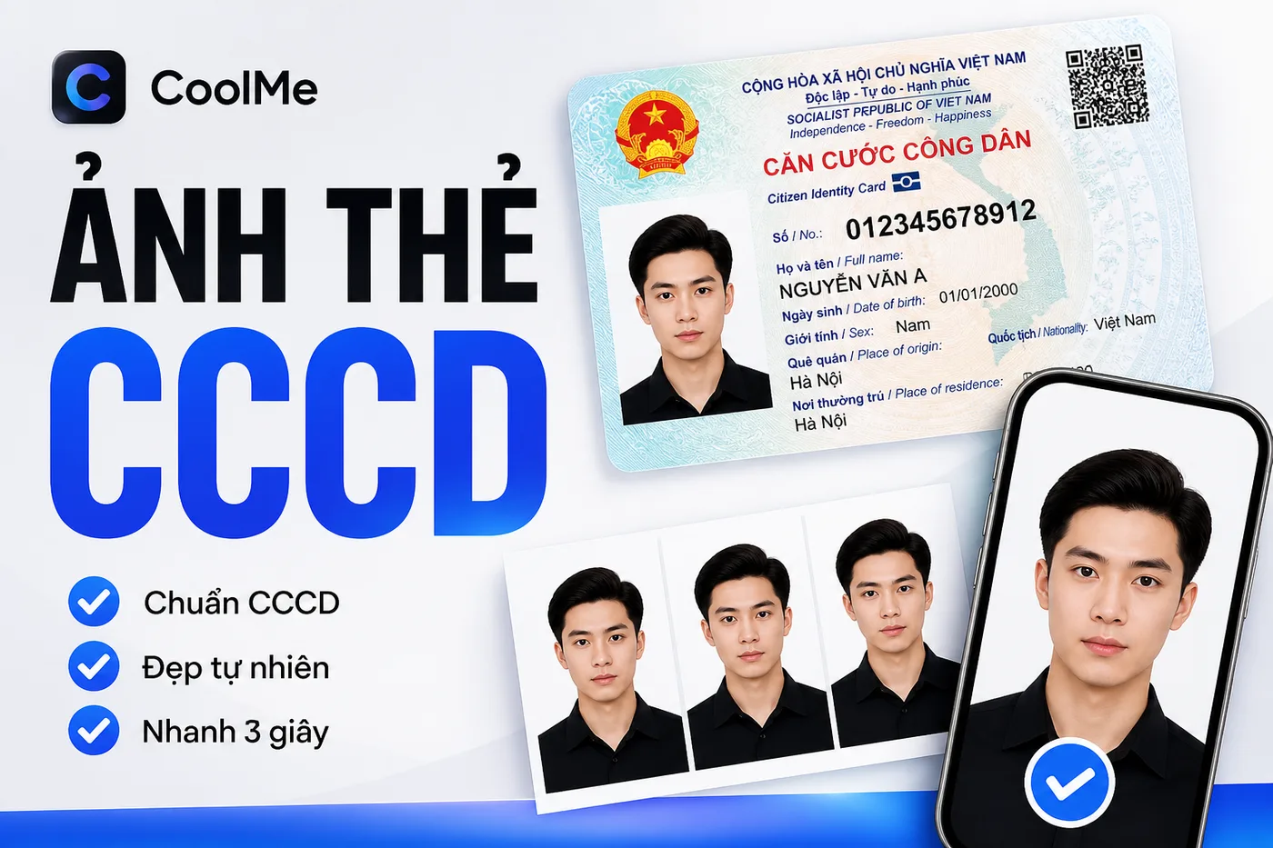 Ảnh Thẻ CCCD / Căn Cước: Tránh Bị Yêu Cầu Chụp Lại