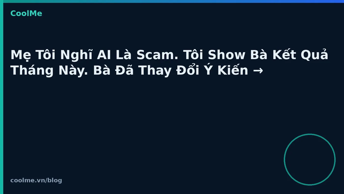 Giới thiệu AI cho người lớn tuổi bằng kết quả cụ thể