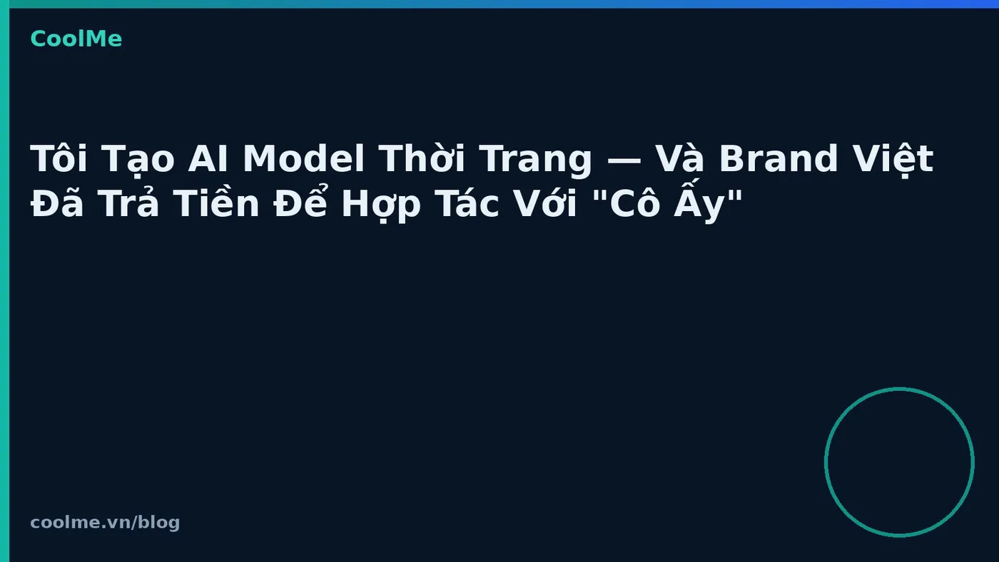AI model thời trang: brand Việt hợp tác thế nào