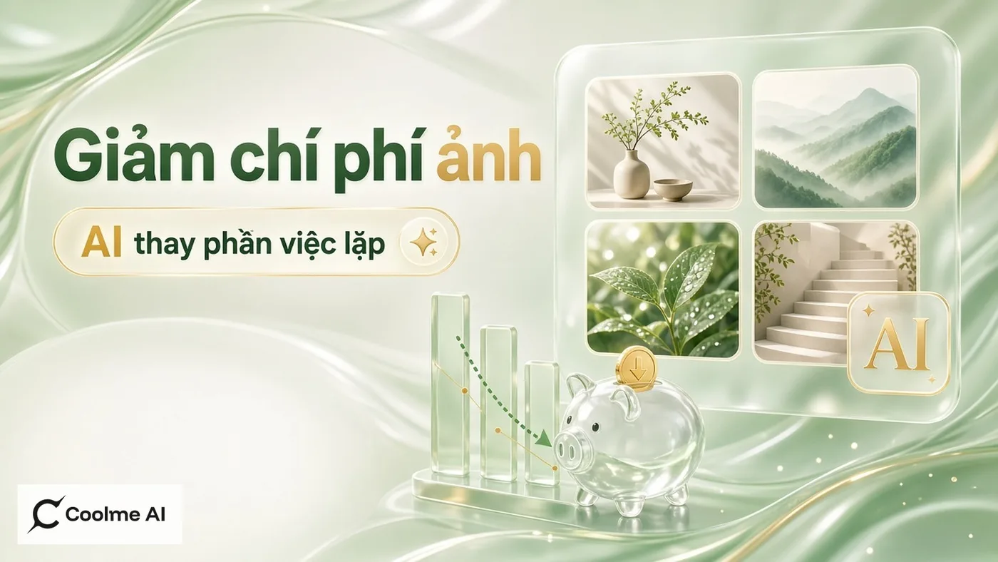 Giảm chi phí thiết kế ảnh bằng AI: khi nào CoolMe đủ dùng