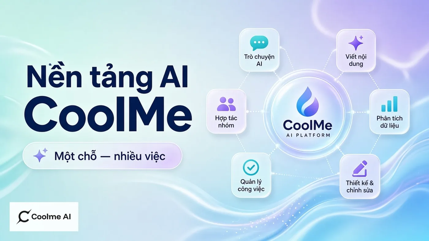 Nền tảng AI tích hợp CoolMe cho doanh nghiệp vừa và nhỏ