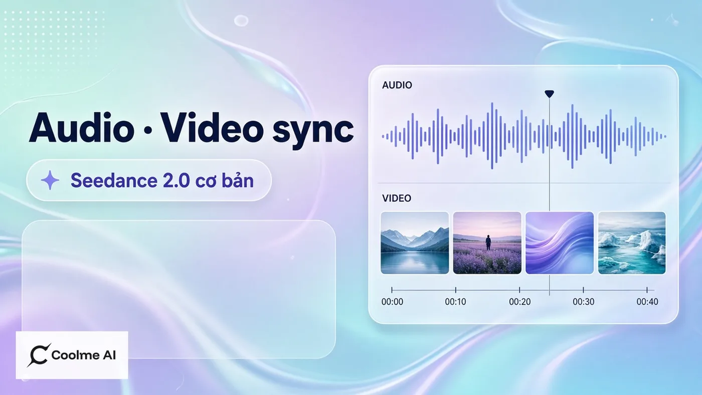 Seedance 2.0 audio-video: đồng bộ cơ bản cho clip bán hàng