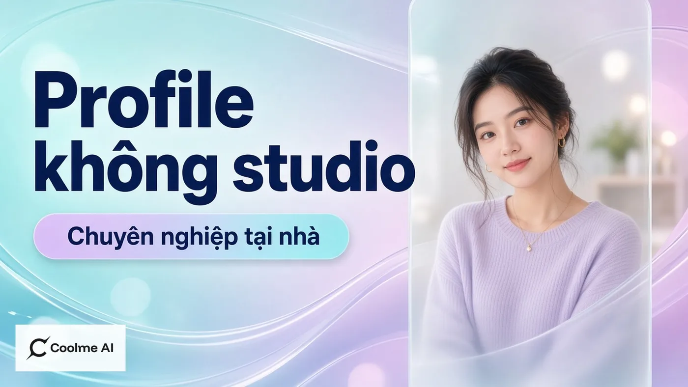 Ảnh profile chuyên nghiệp không cần studio: khi CoolMe đủ dùng
