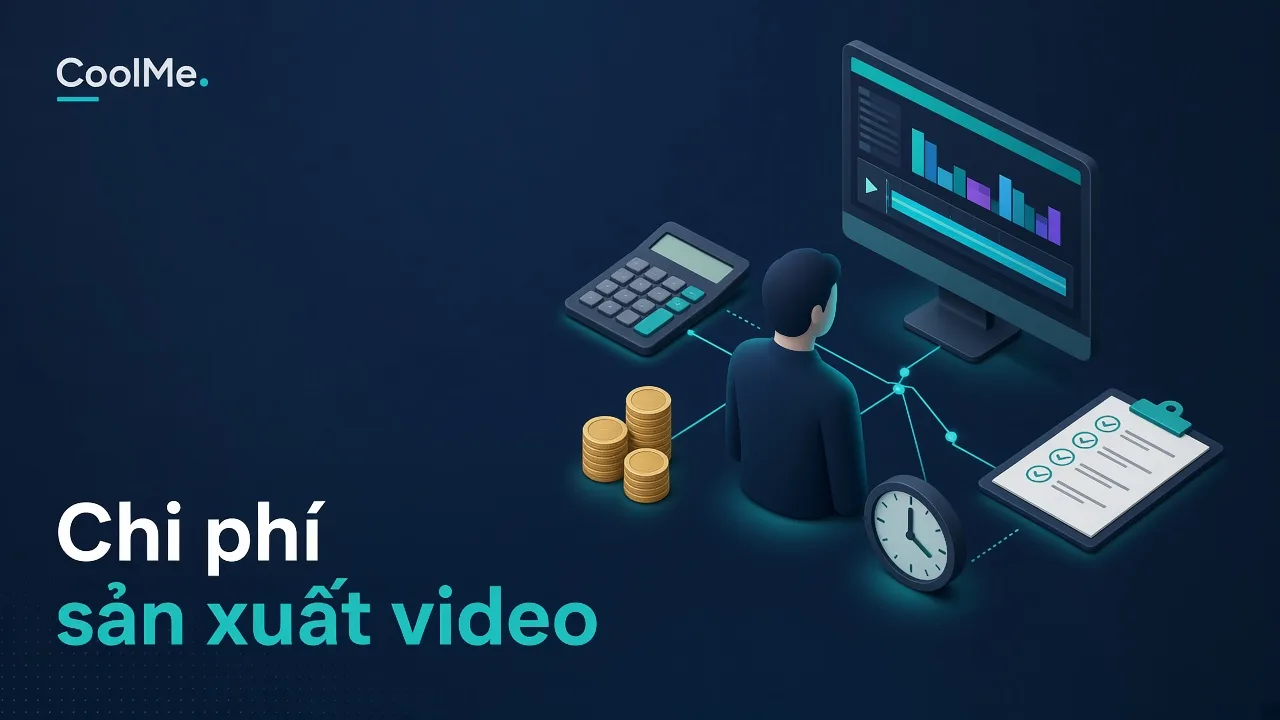 Chi phí sản xuất video cho doanh nghiệp: cách tính đủ lương editor, thuê ngoài, máy móc và thời gian duyệt