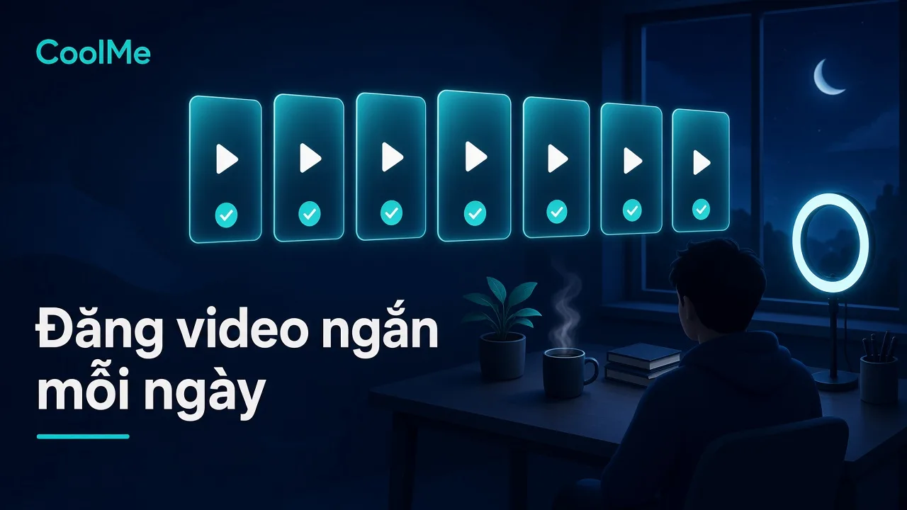 Cách KOL đăng Shorts và Reels đều mỗi ngày mà không phải edit đến khuya