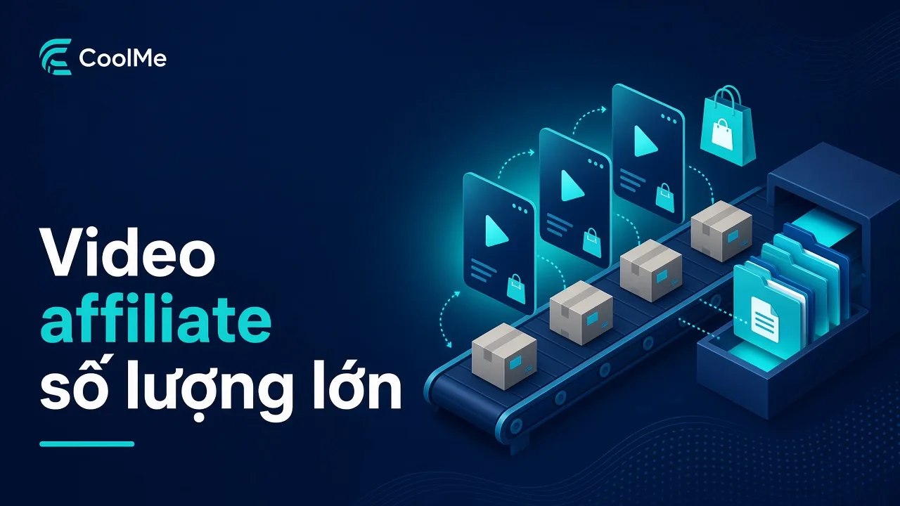 Cách làm video affiliate TikTok Shop số lượng lớn mà không ngồi cắt từng clip