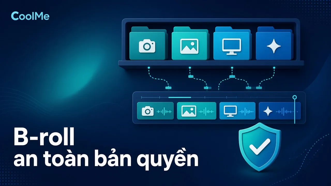 Hết B-roll giữa video thì lấy cảnh ở đâu mà không vướng bản quyền