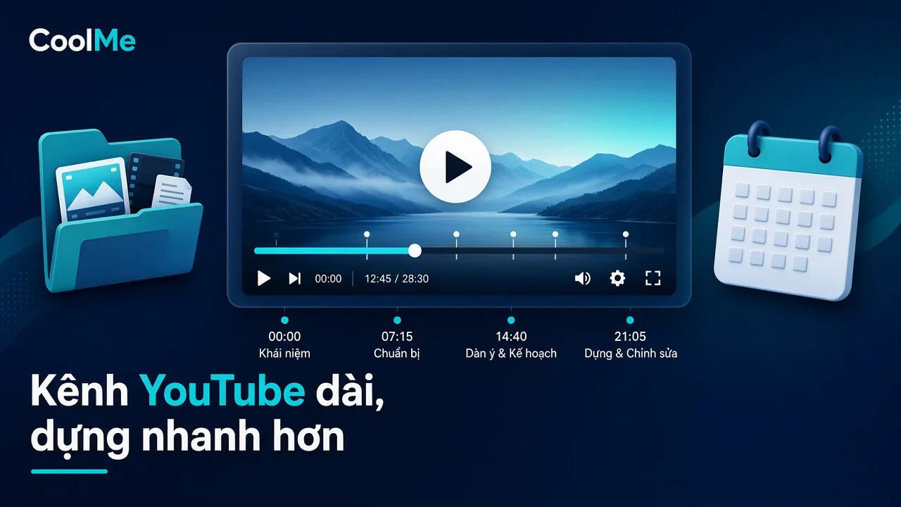 Làm kênh YouTube long-form với AI dựng Premiere: từ raw footage đến lịch đăng