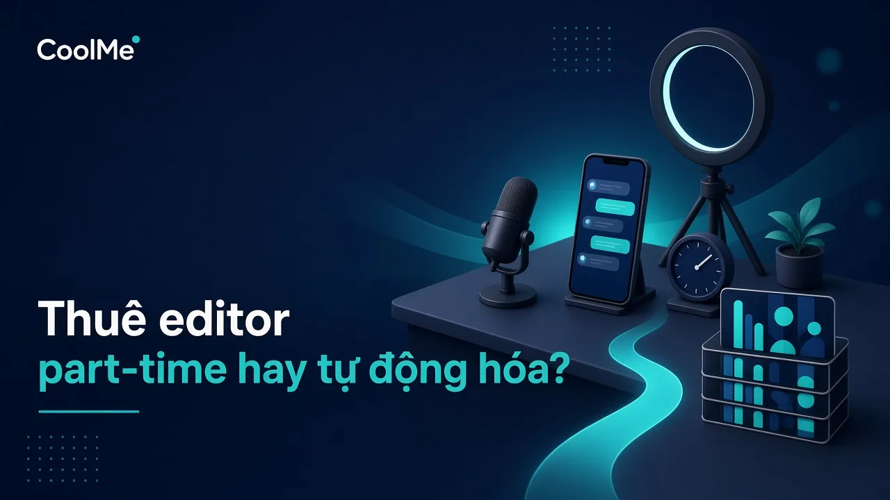 KOL có nên thuê editor part-time: chi phí, thời gian duyệt và lúc nên tự động hóa