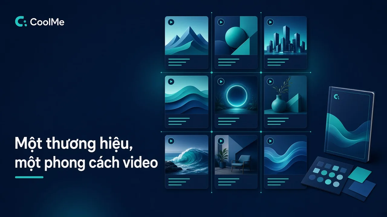 Cách chuẩn hóa phong cách video thương hiệu khi có nhiều editor cùng làm
