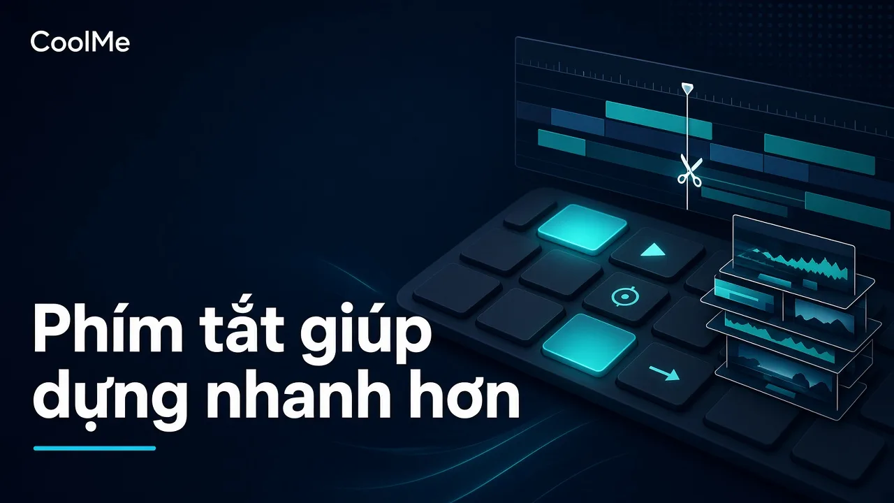 Phím tắt Premiere Pro giúp edit nhanh hơn và những việc phím tắt không giải quyết được
