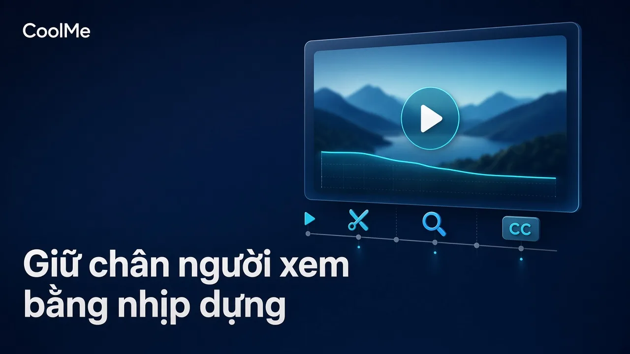 Cách tăng thời lượng xem trung bình trên YouTube bằng nhịp dựng