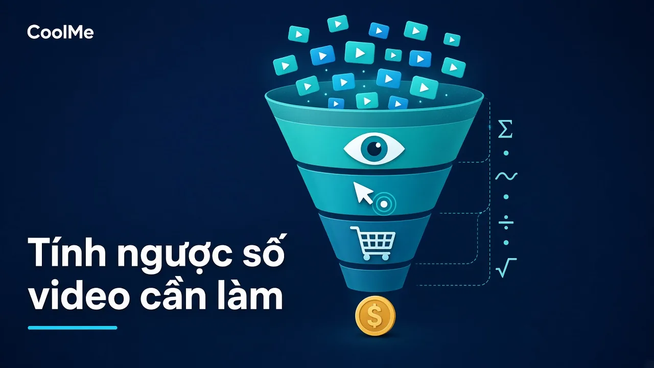 Cách tính số video affiliate cần làm mỗi tháng từ mục tiêu hoa hồng