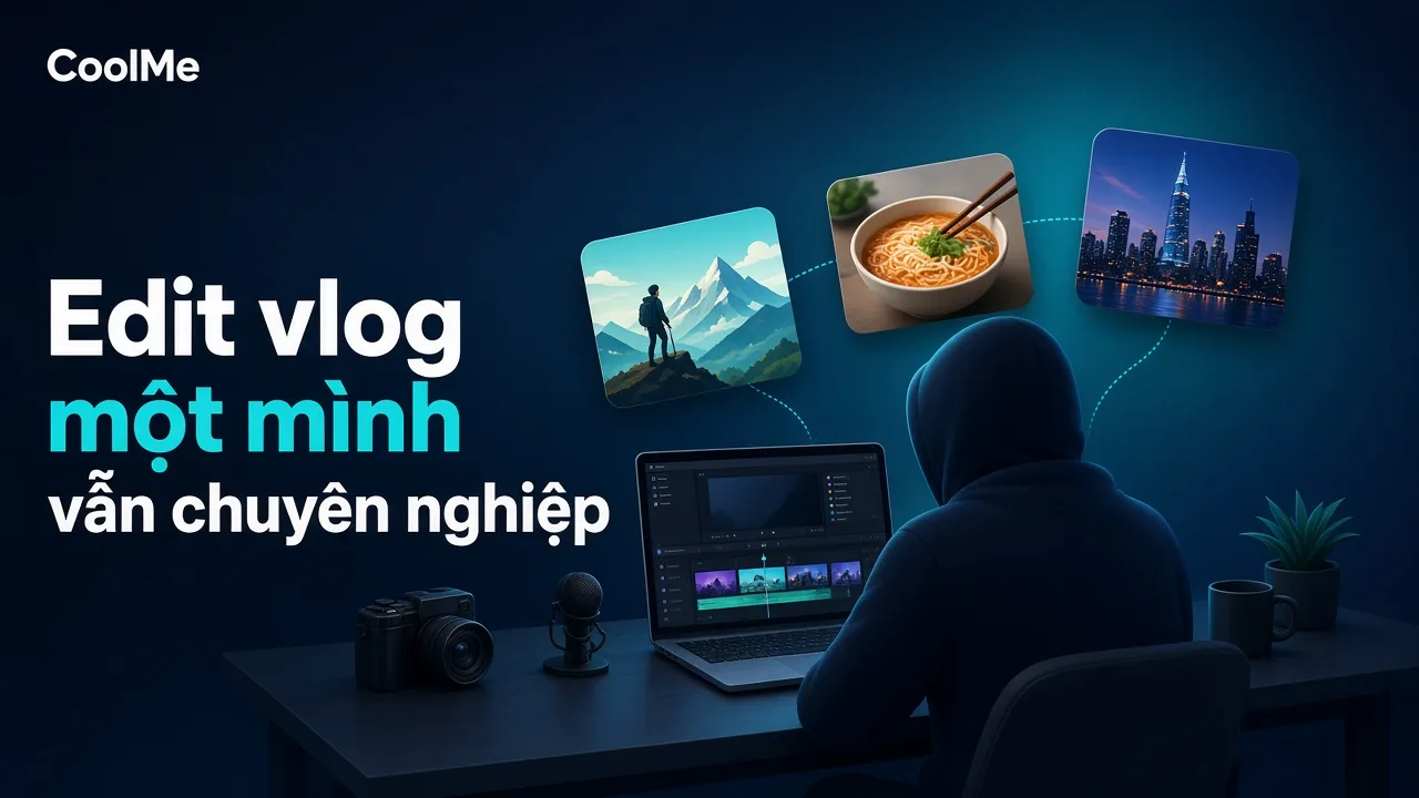 Cách edit vlog YouTube trông chuyên nghiệp khi làm một mình