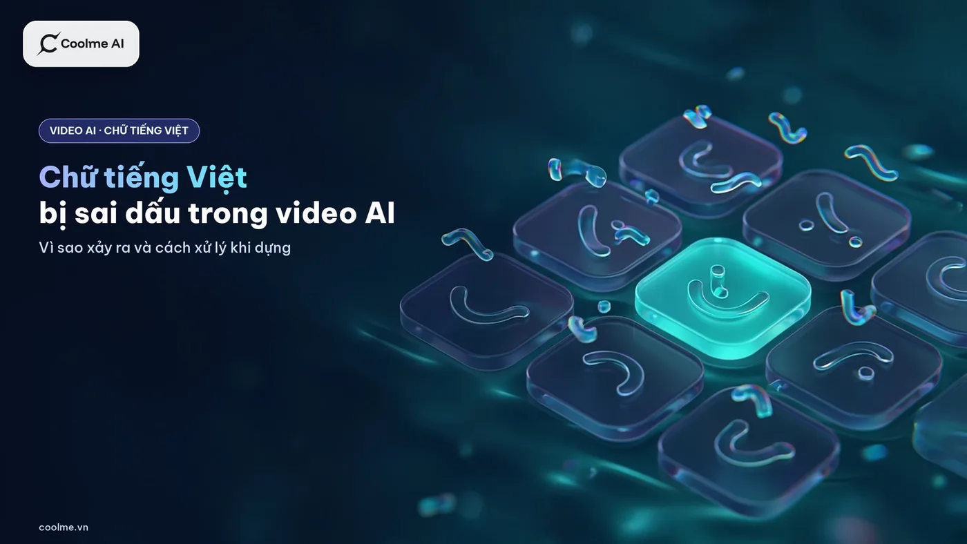 Chữ tiếng Việt trong video AI bị sai dấu: vì sao và cách xử lý khi làm video giới thiệu